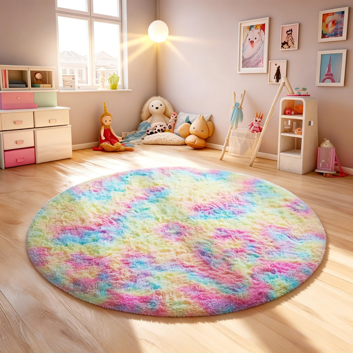 Ophanie Small Rug Upgrade Non Slip Throw Bedside Area Rugs, Fluffy Soft Grey Mini Bedroom Carpet, Affordable Door Entryway Indoor Inside Front Entrance Dog 2x3 Mat, Home Decor Aesthetic, Nursery