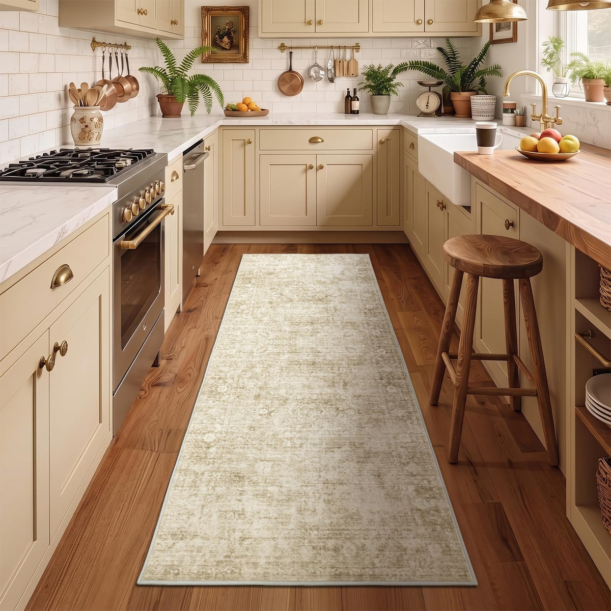 Homemate Washable Rug 8x10 Area Rugs - Vintage Rugs for Living Room