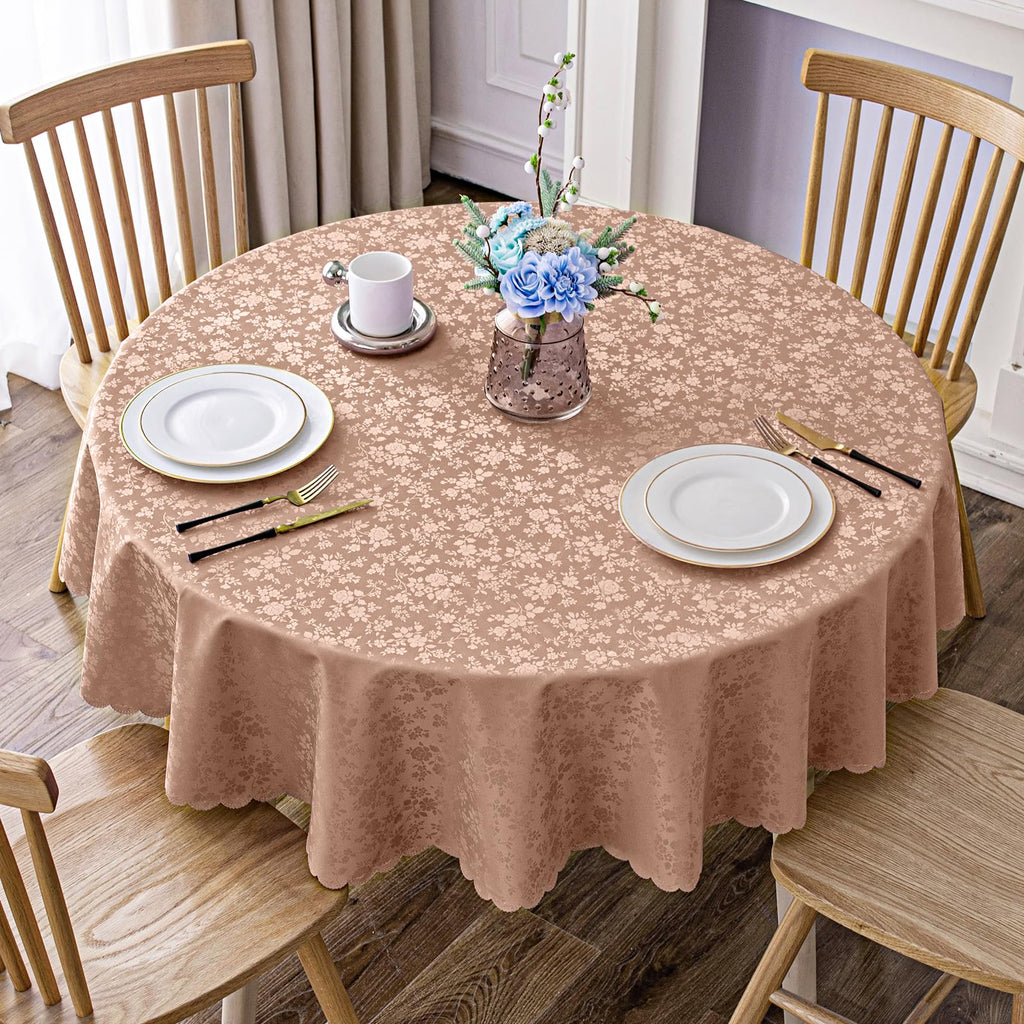 Smiry Rectangle Waterproof Heavy Duty Vinyl Tablecloths, 60 x 84 Inch