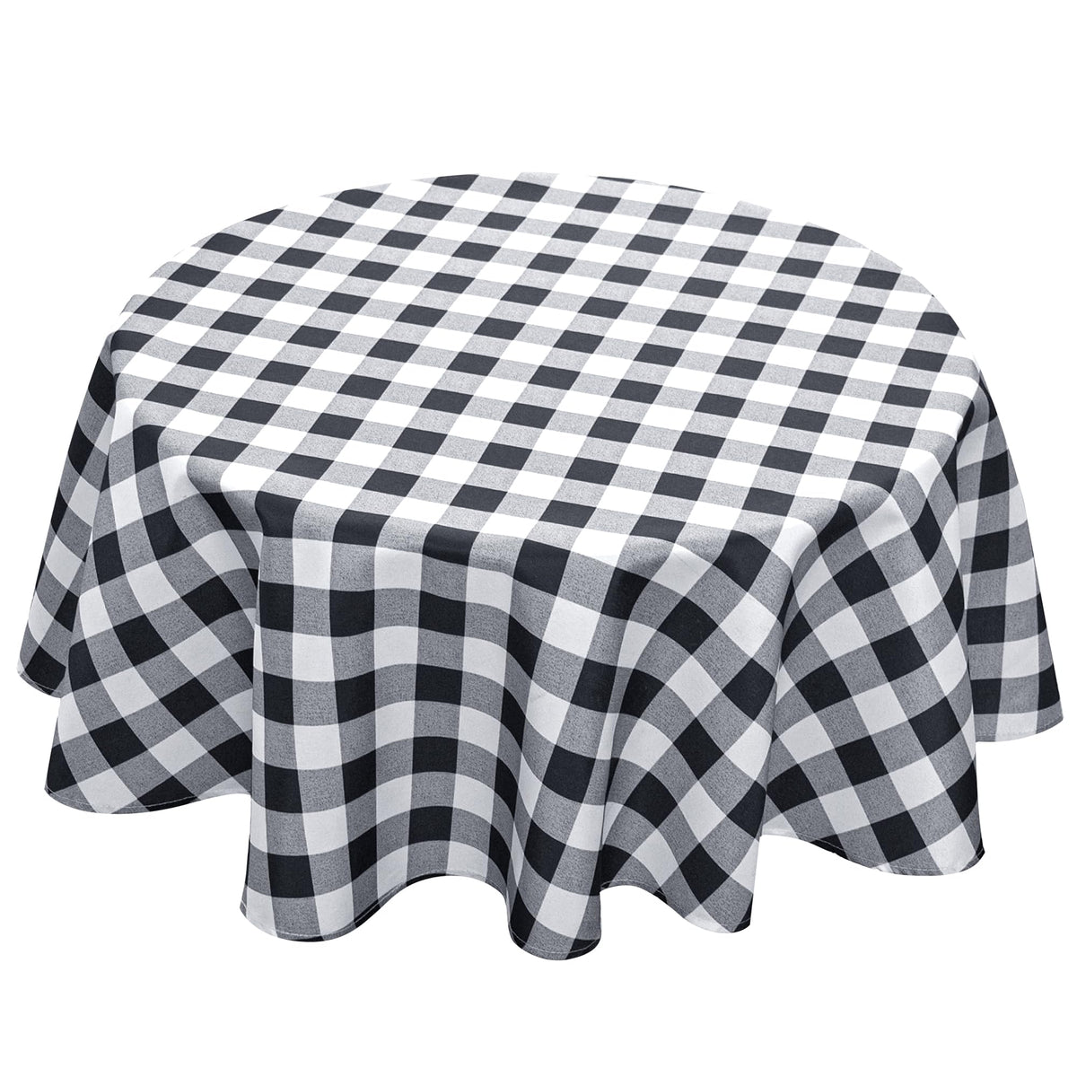 Textured Square Tablecloth-Fabric Spillproof Table Cloths-Natural 54x54"