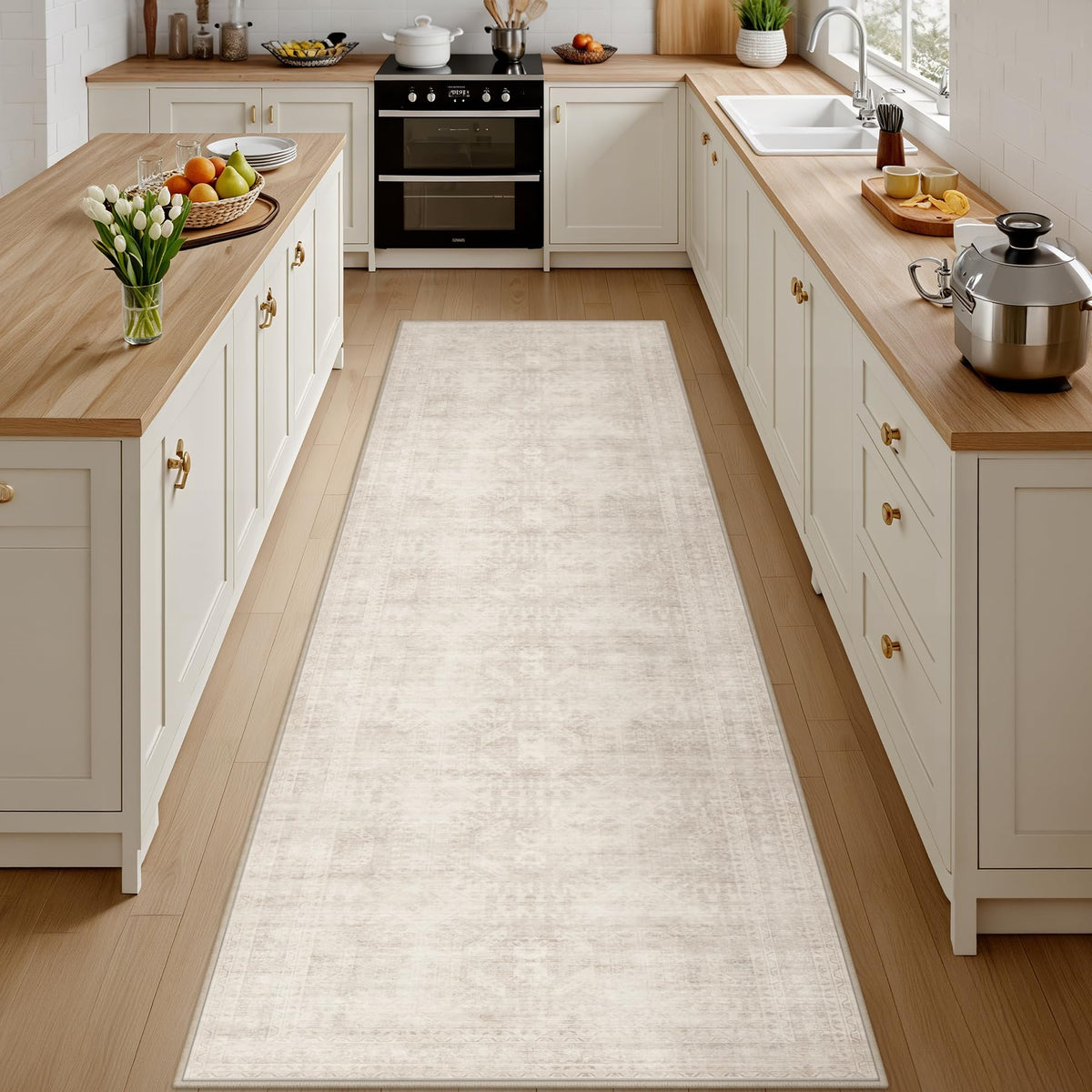 8x10 Area Rugs Living Room: Bedroom Neutral Washable Carpet Beige