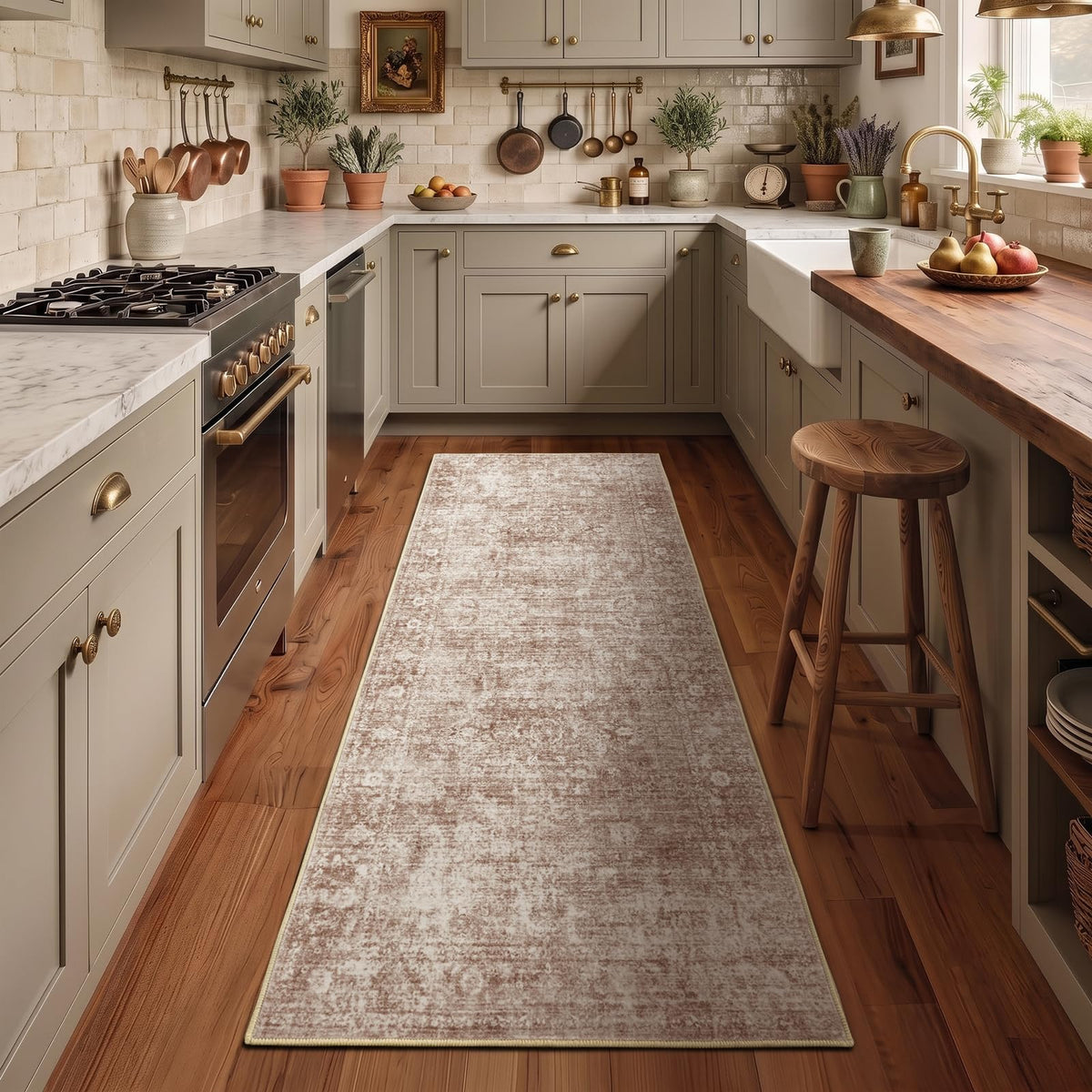 Homemate Washable Rug 8x10 Area Rugs - Vintage Rugs for Living Room