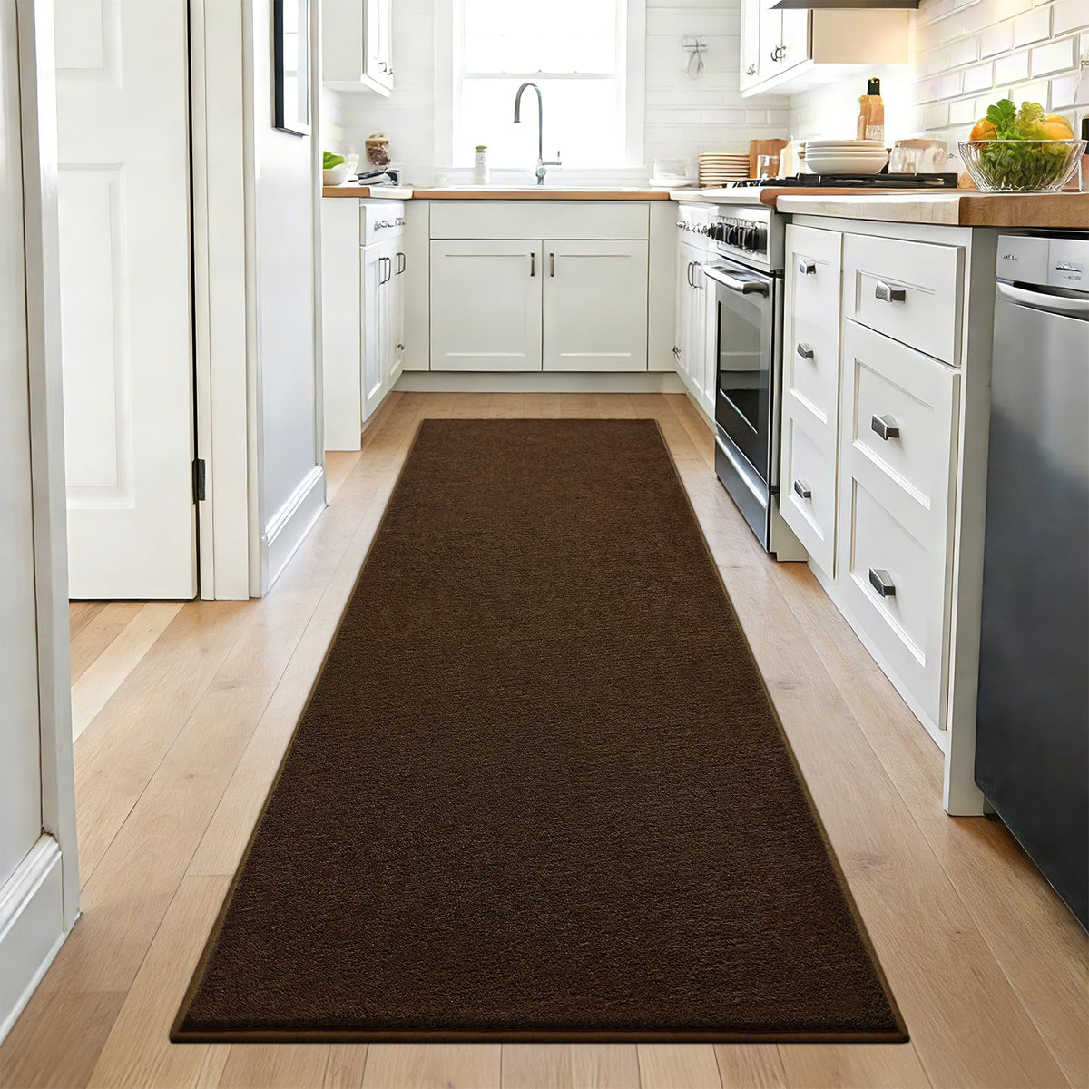 ISEAU 4x6 Soft Area Rug for Bedroom, Washable and Non-Slip, Purple