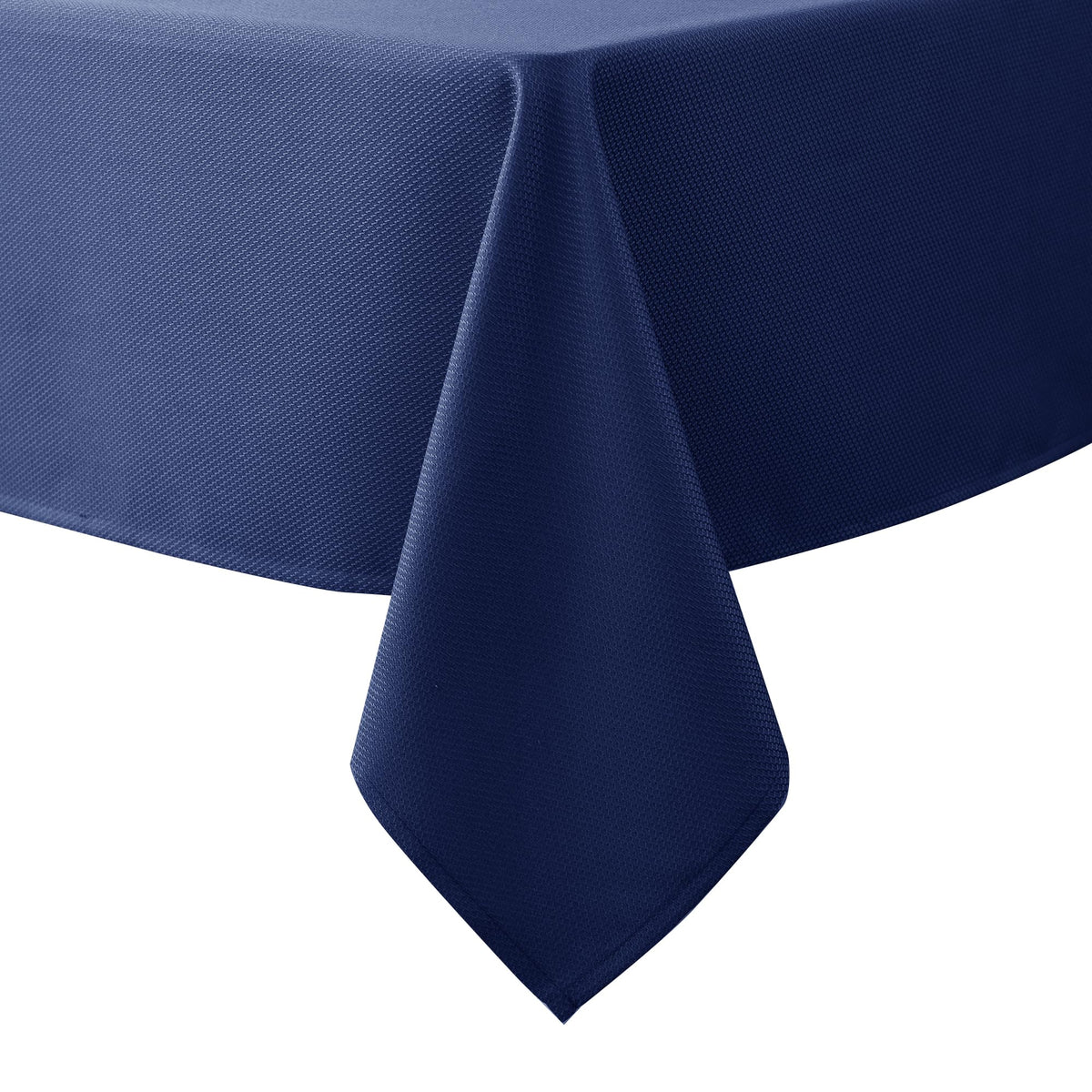 Textured Square Tablecloth-Fabric Spillproof Table Cloths-Natural 54x54"