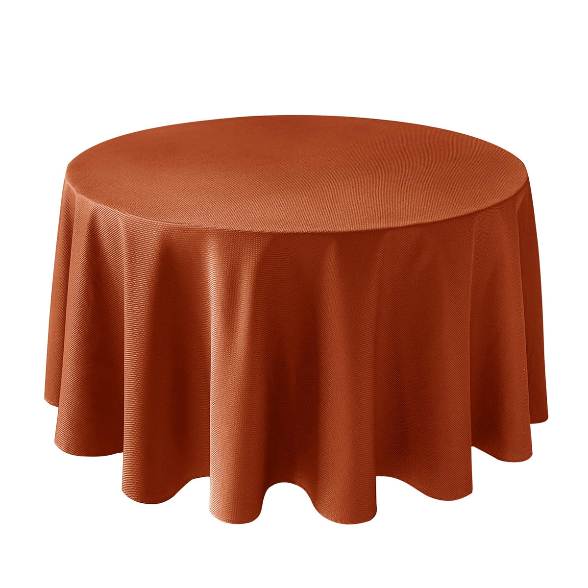 Textured Square Tablecloth-Fabric Spillproof Table Cloths-Natural 54x54"