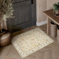 HUGEAR 3x5 Colorful Retro Floral Washable Area Rug for Entryway