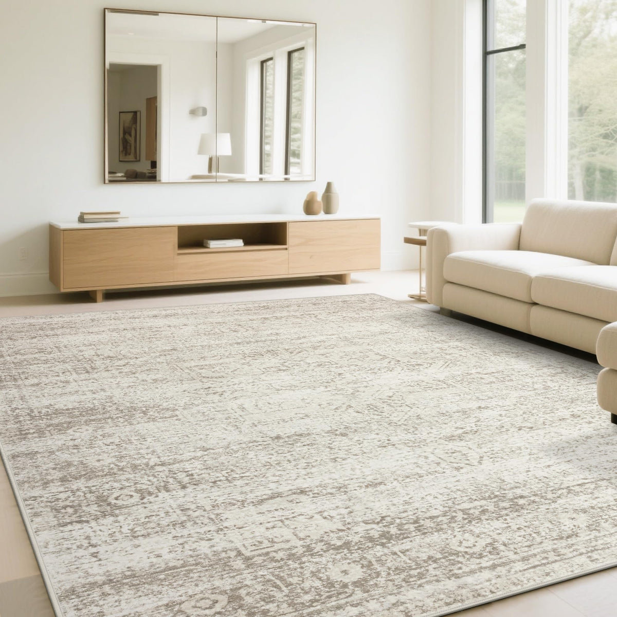 Washable Rugs 5x7 Area Rugs for Living Room,Bedroom,Dining Room Carpet