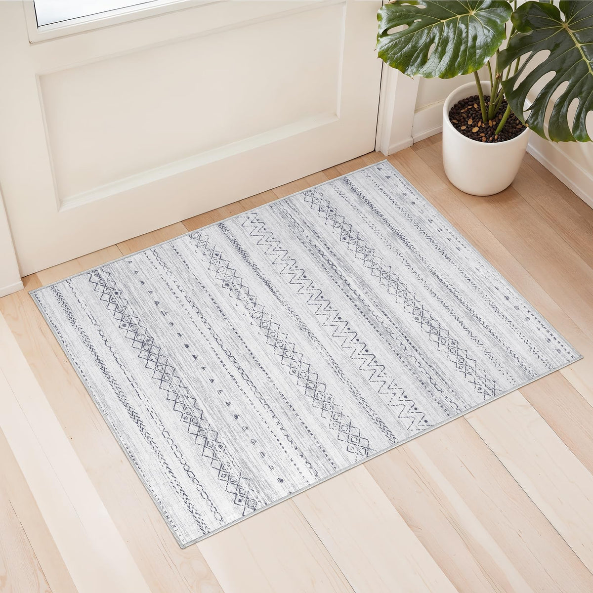 cotiled Boho 5x7 Area Rugs for Living Room: Soft Moroccan Washable Rug