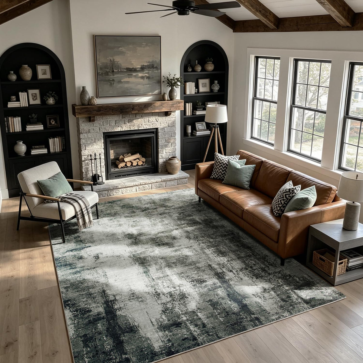 Washable Rugs 8x10 Area Rugs for Living Room,Bedroom,Dining Room,Nursery