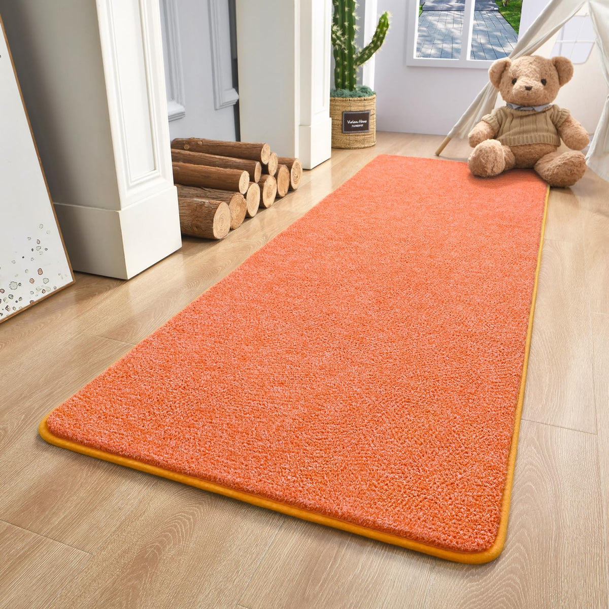 Keeko 4x6 Area Rugs for Living Room,Soft Washable Memory Foam Bedroom Rug