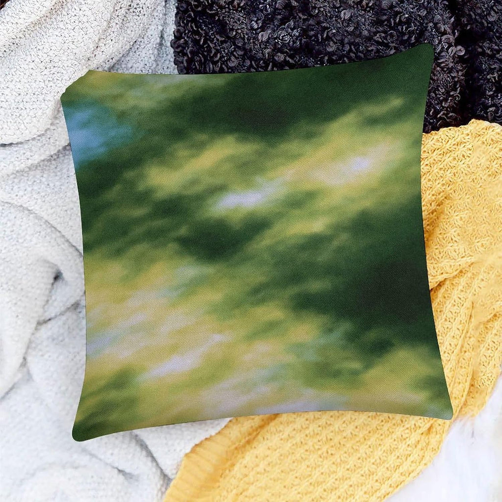 4 Pack Abstract Floral Print Throw Pillow Covers Soft Breathable Cotton Linen Square 18"x18" Cushion Cases with Zipper for Living Room Sofa Couch, No Pillow Insert Included