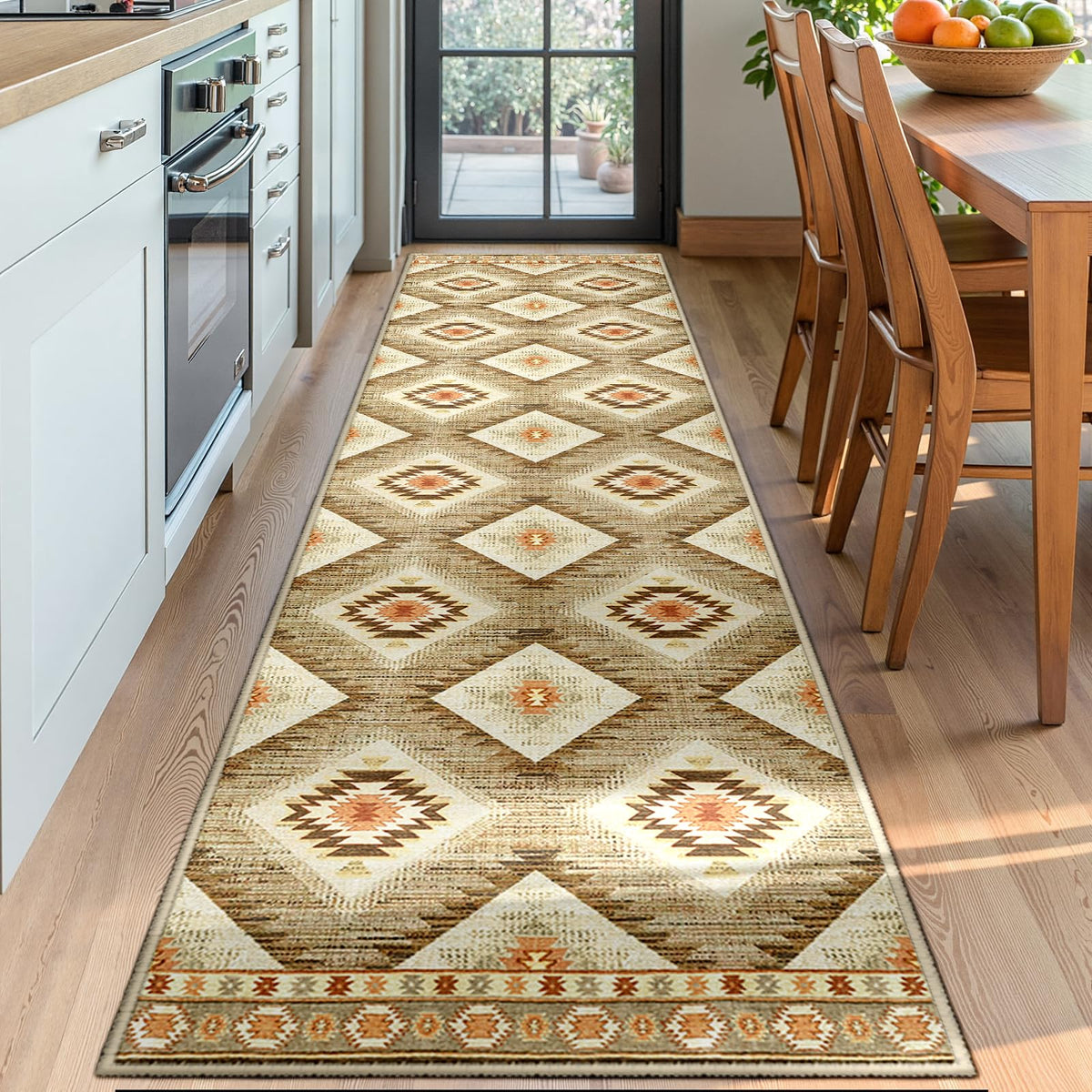 BESTSWEETIE 5'x7' Washable Area Rug for Living Room Bedroom Black