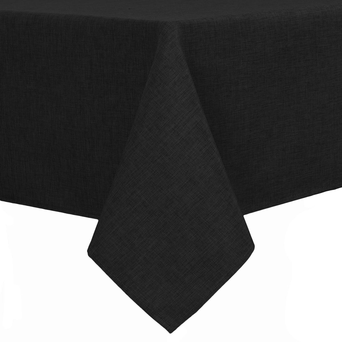 Hiasan Beige Faux Linen Rectangle Tablecloth 54 x 80 Inch for Dining Room