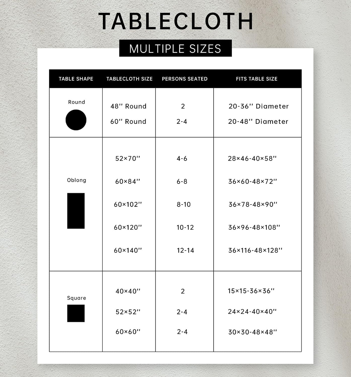 YiHomer Pastoral Rectangle Table Cloth 100% Polyester Fabric 60 x 102 Inch