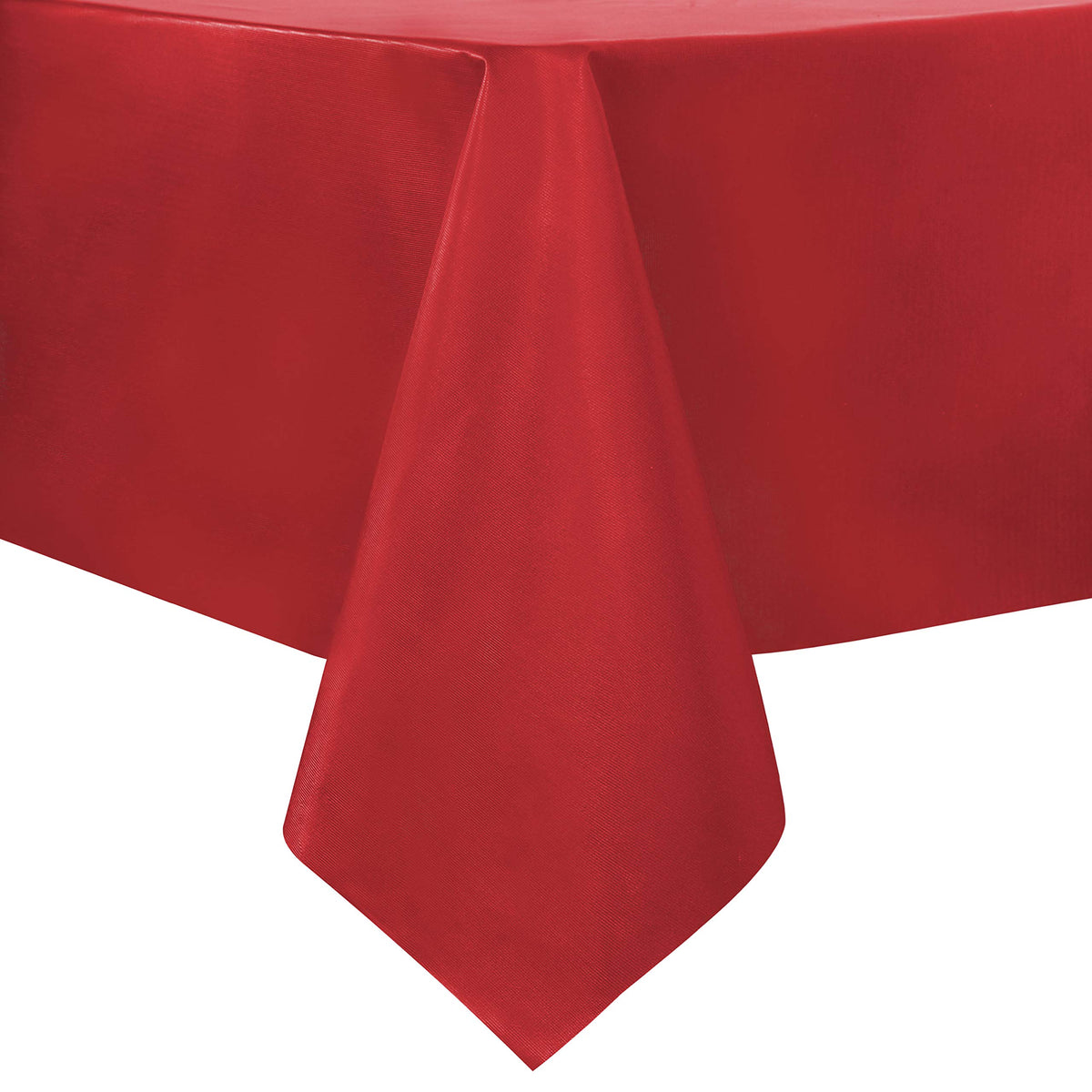 sancua Clear Plastic Table Cover Protector Waterproof Tablecloth 54x78 Inch