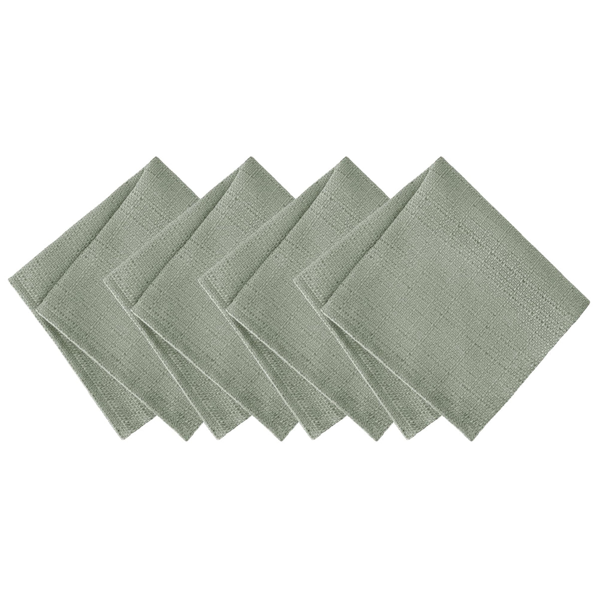 Elrene Home Fashions Laurel Solid Texture Water and Stain Resistant Tablecloth, 90" Round, Gray