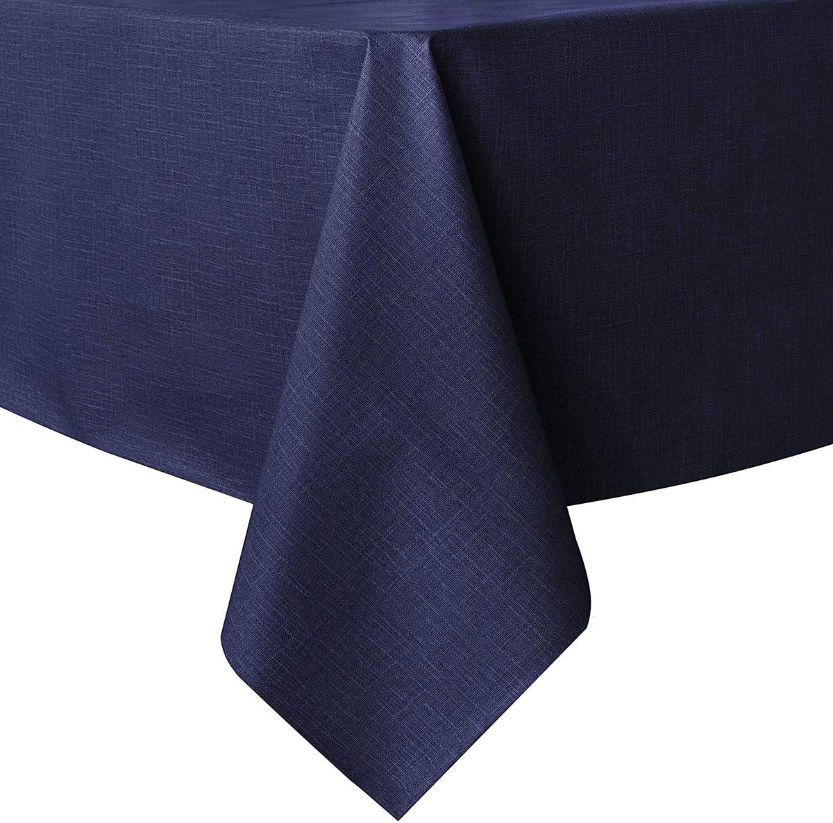 sancua Clear Plastic Table Cover Protector Waterproof Tablecloth 54x78 Inch