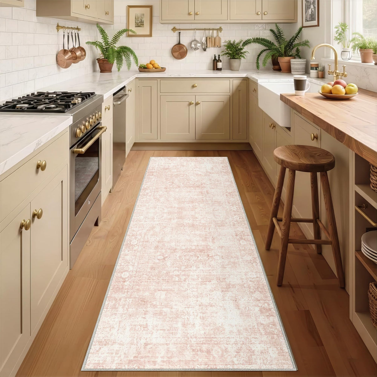 Homemate Washable Rug 8x10 Area Rugs - Vintage Rugs for Living Room