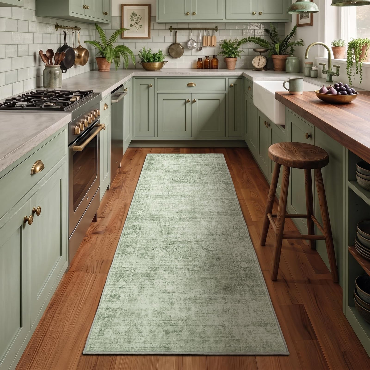 Homemate Washable Rug 8x10 Area Rugs - Vintage Rugs for Living Room