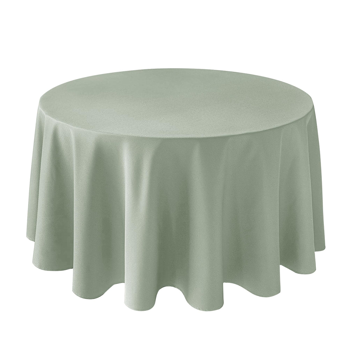 Textured Square Tablecloth-Fabric Spillproof Table Cloths-Natural 54x54"