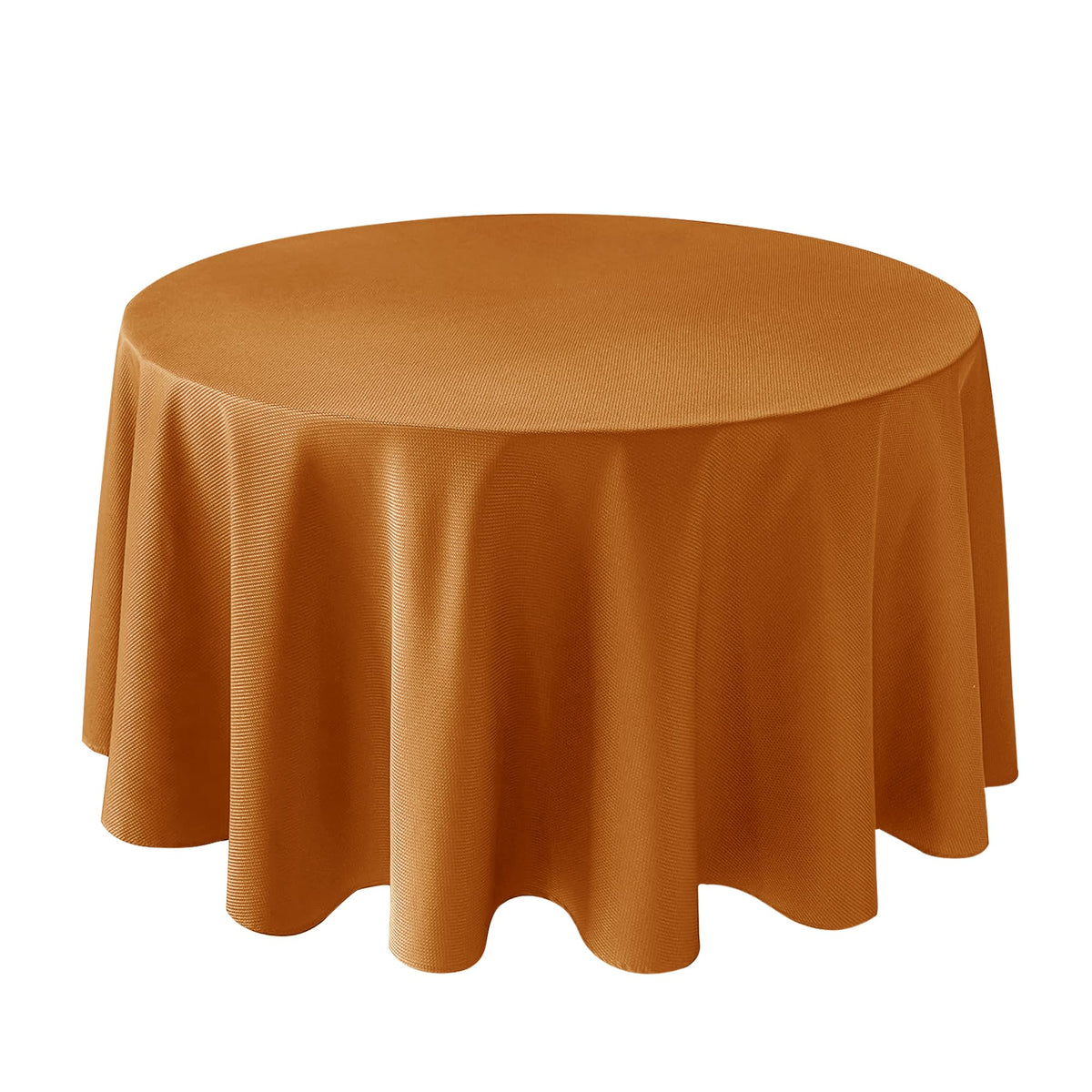 Textured Square Tablecloth-Fabric Spillproof Table Cloths-Natural 54x54"