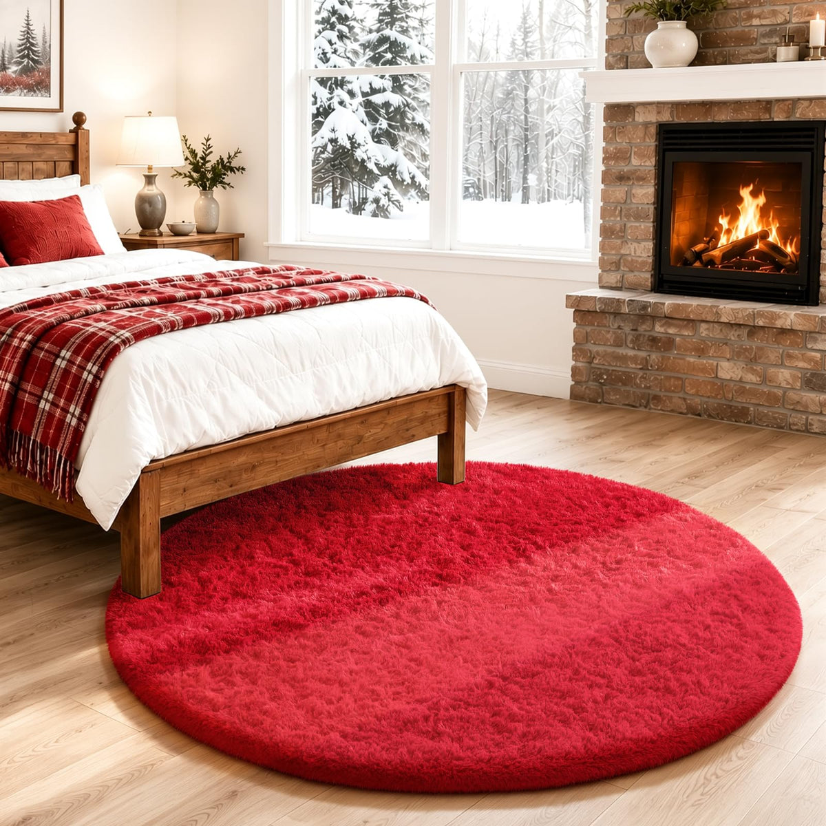 Ophanie Small Rug Upgrade Non Slip Throw Bedside Area Rugs, Fluffy Soft Grey Mini Bedroom Carpet, Affordable Door Entryway Indoor Inside Front Entrance Dog 2x3 Mat, Home Decor Aesthetic, Nursery