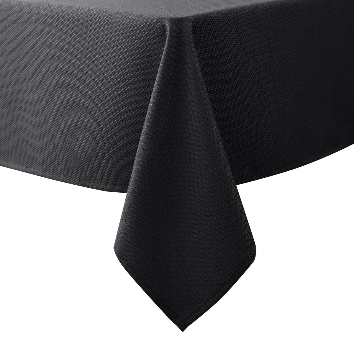 Textured Square Tablecloth-Fabric Spillproof Table Cloths-Natural 54x54"