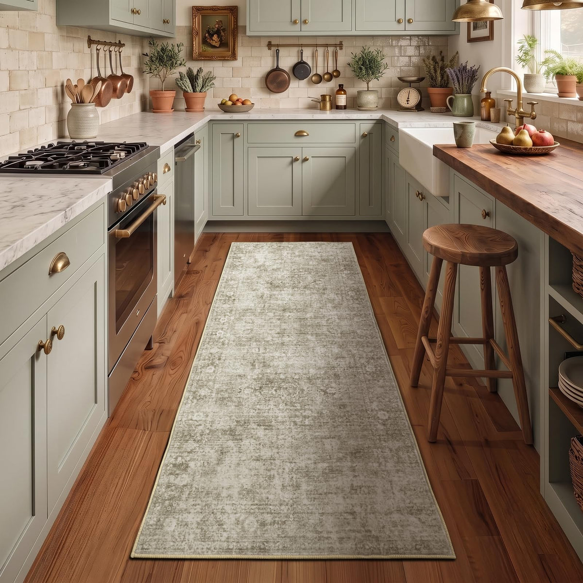 Homemate Washable Rug 8x10 Area Rugs - Vintage Rugs for Living Room