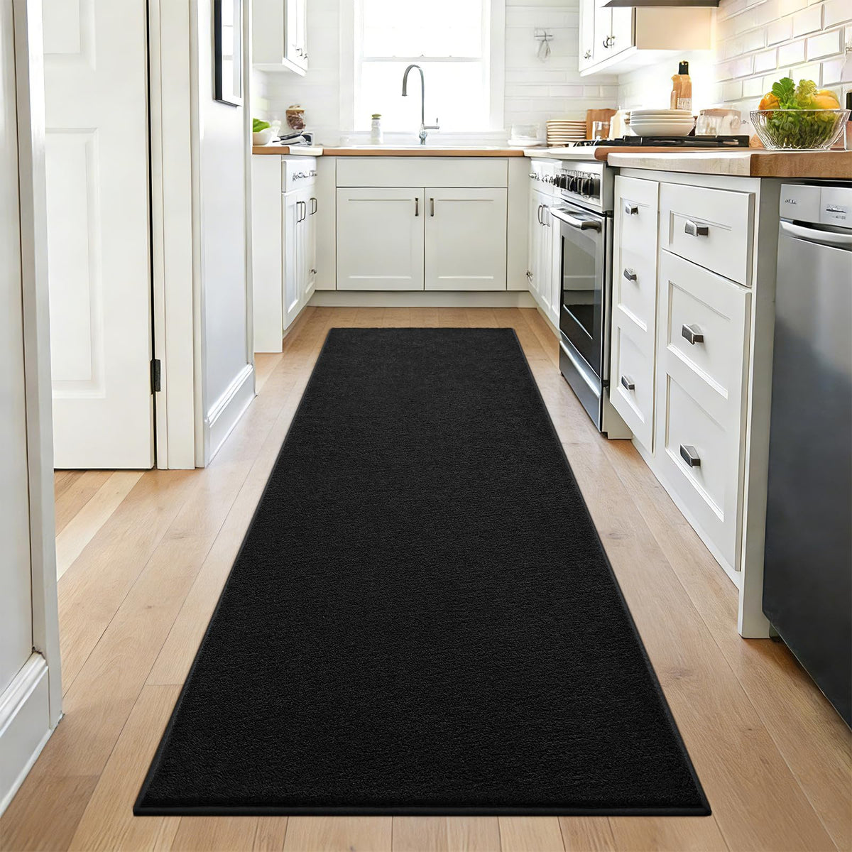 ISEAU 4x6 Soft Area Rug for Bedroom, Washable and Non-Slip, Purple