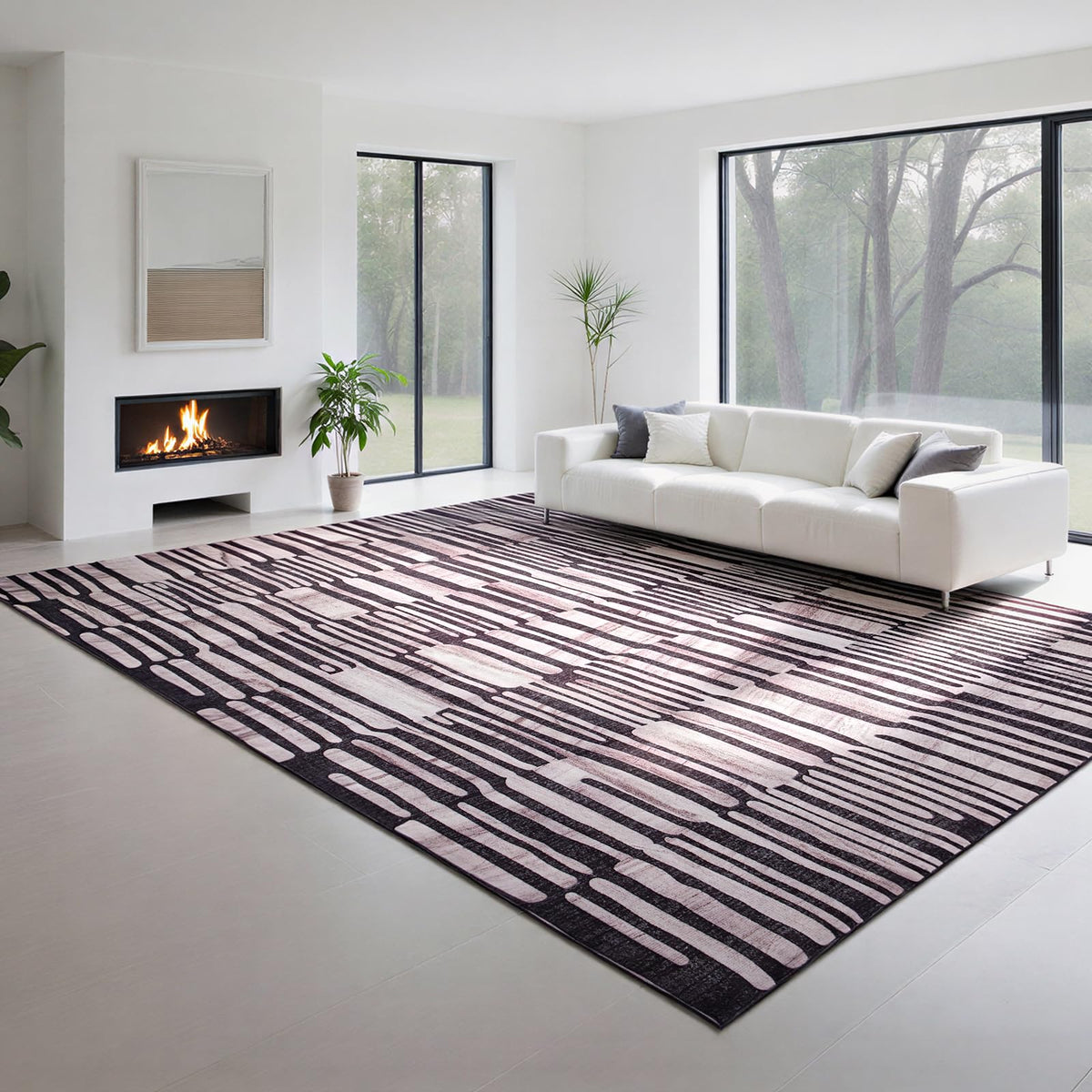 Washable Rugs 8x10 Area Rugs for Living Room,Bedroom,Dining Room,Nursery