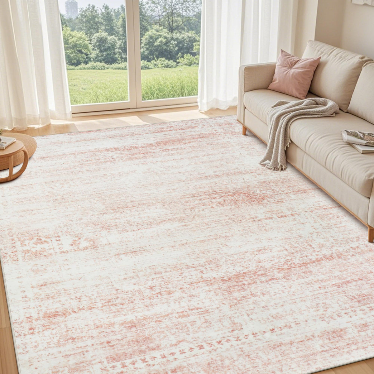 Washable Rugs 8x10 Area Rugs for Living Room,Bedroom,Dining Room Carpet
