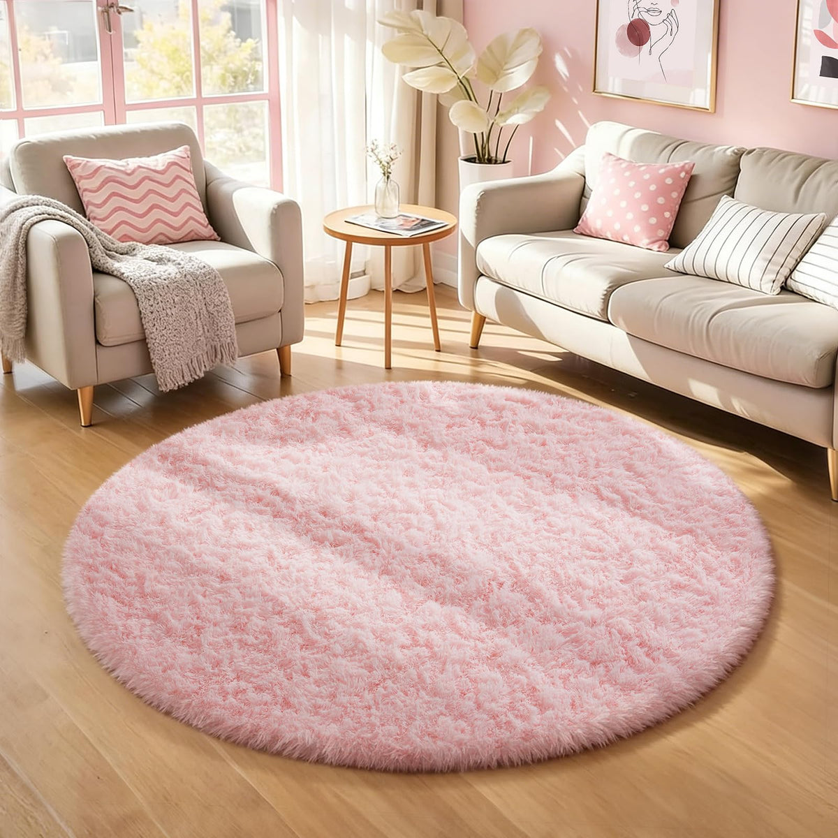 Ophanie Small Rug Upgrade Non Slip Throw Bedside Area Rugs, Fluffy Soft Grey Mini Bedroom Carpet, Affordable Door Entryway Indoor Inside Front Entrance Dog 2x3 Mat, Home Decor Aesthetic, Nursery
