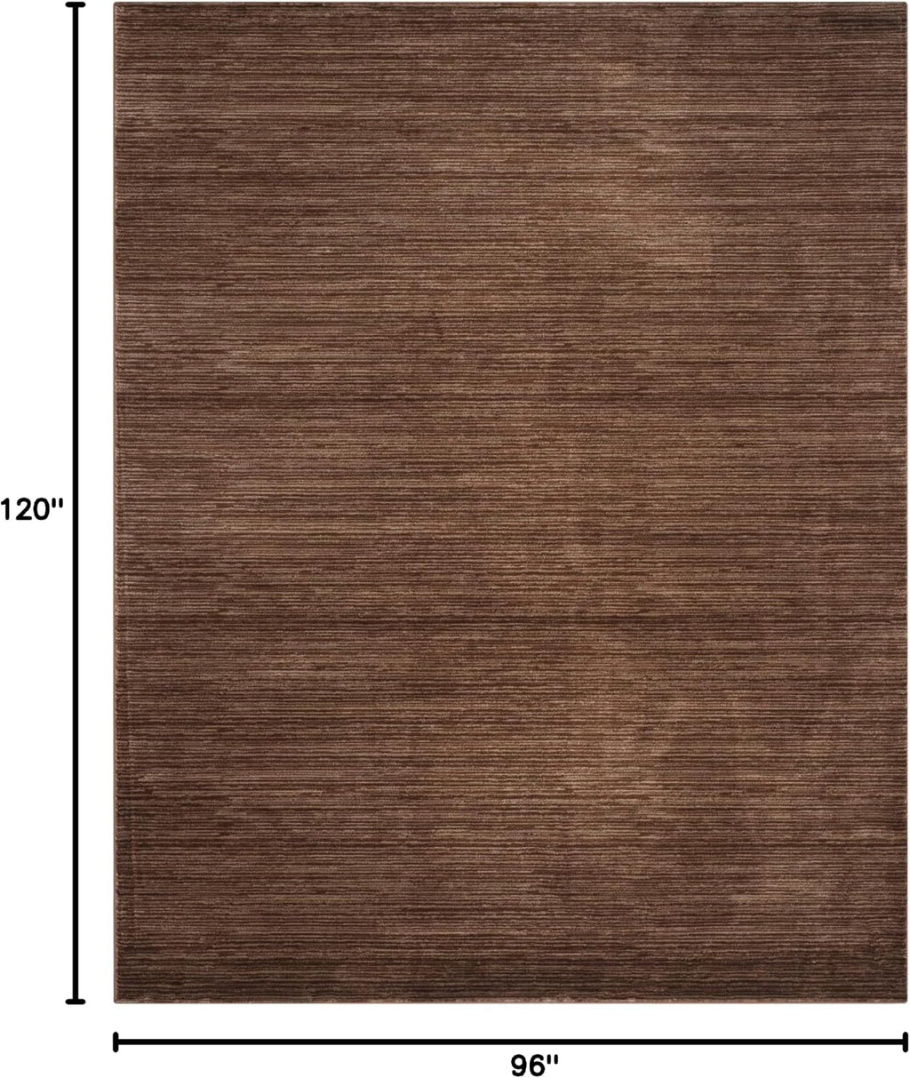 SAFAVIEH Vision Area Rug 8x10 Large, Modern Tonal Brown VSN606E