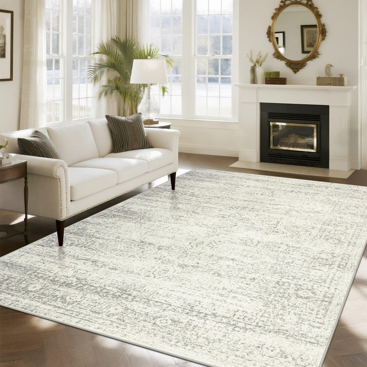 Washable Rugs 5x7 Area Rugs for Living Room,Bedroom,Dining Room Carpet