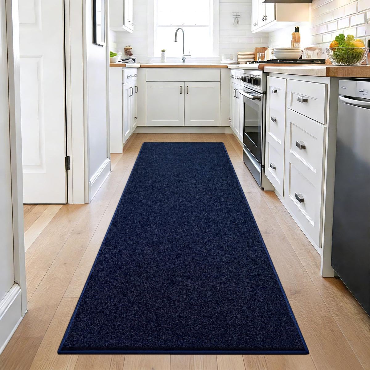 ISEAU 4x6 Soft Area Rug for Bedroom, Washable and Non-Slip, Purple