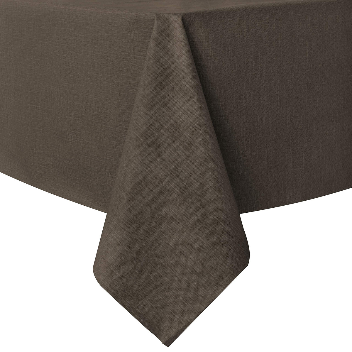 sancua Clear Plastic Table Cover Protector Waterproof Tablecloth 54x78 Inch