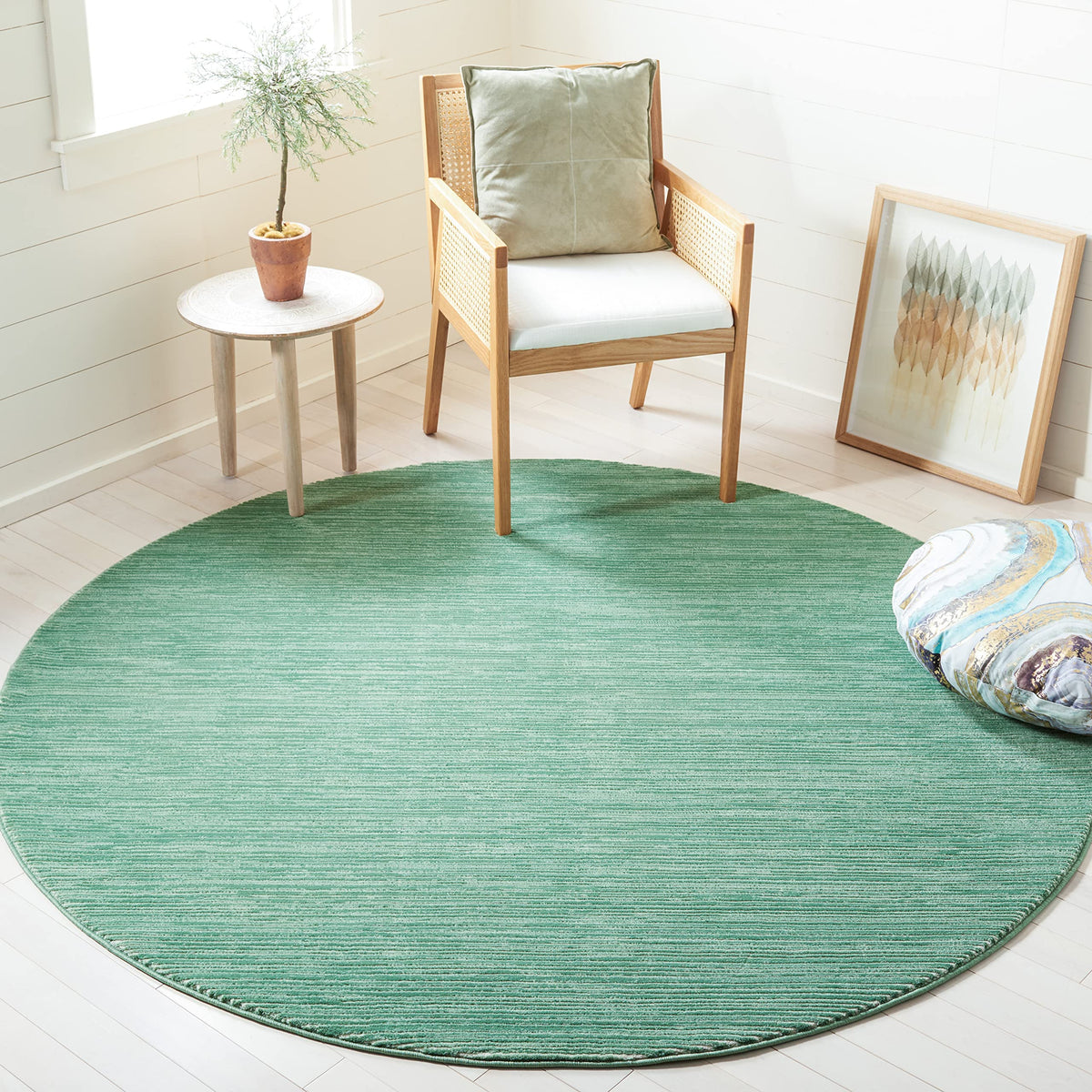 SAFAVIEH Vision Area Rug 8x10 Large, Modern Tonal Brown VSN606E