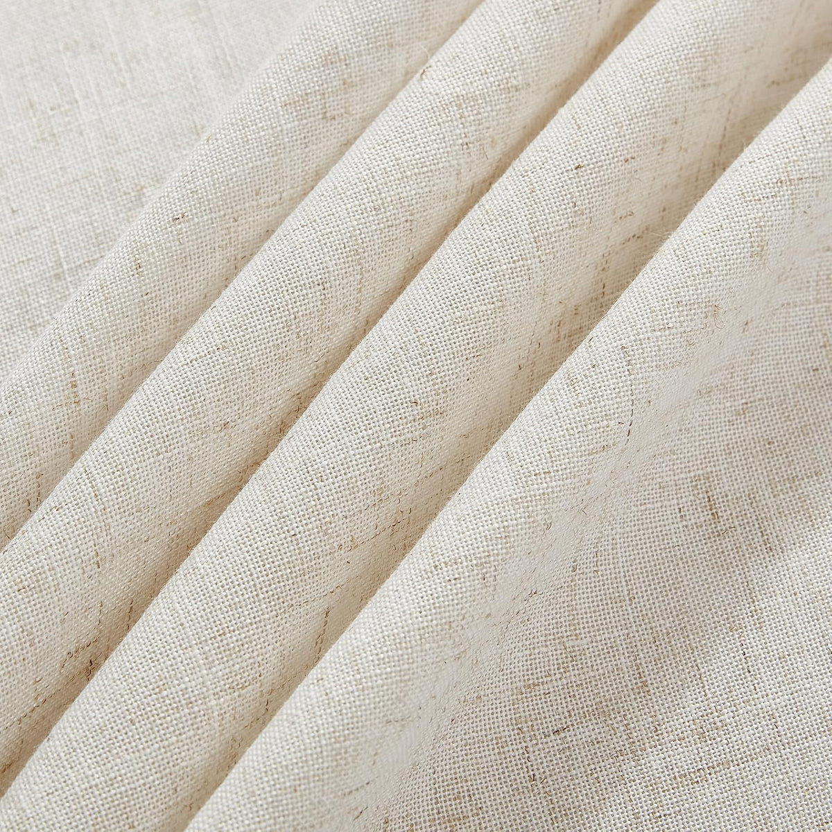 Laura Ashley Dothan Linen Blend Tablecloth, 60" x 84", Taupe