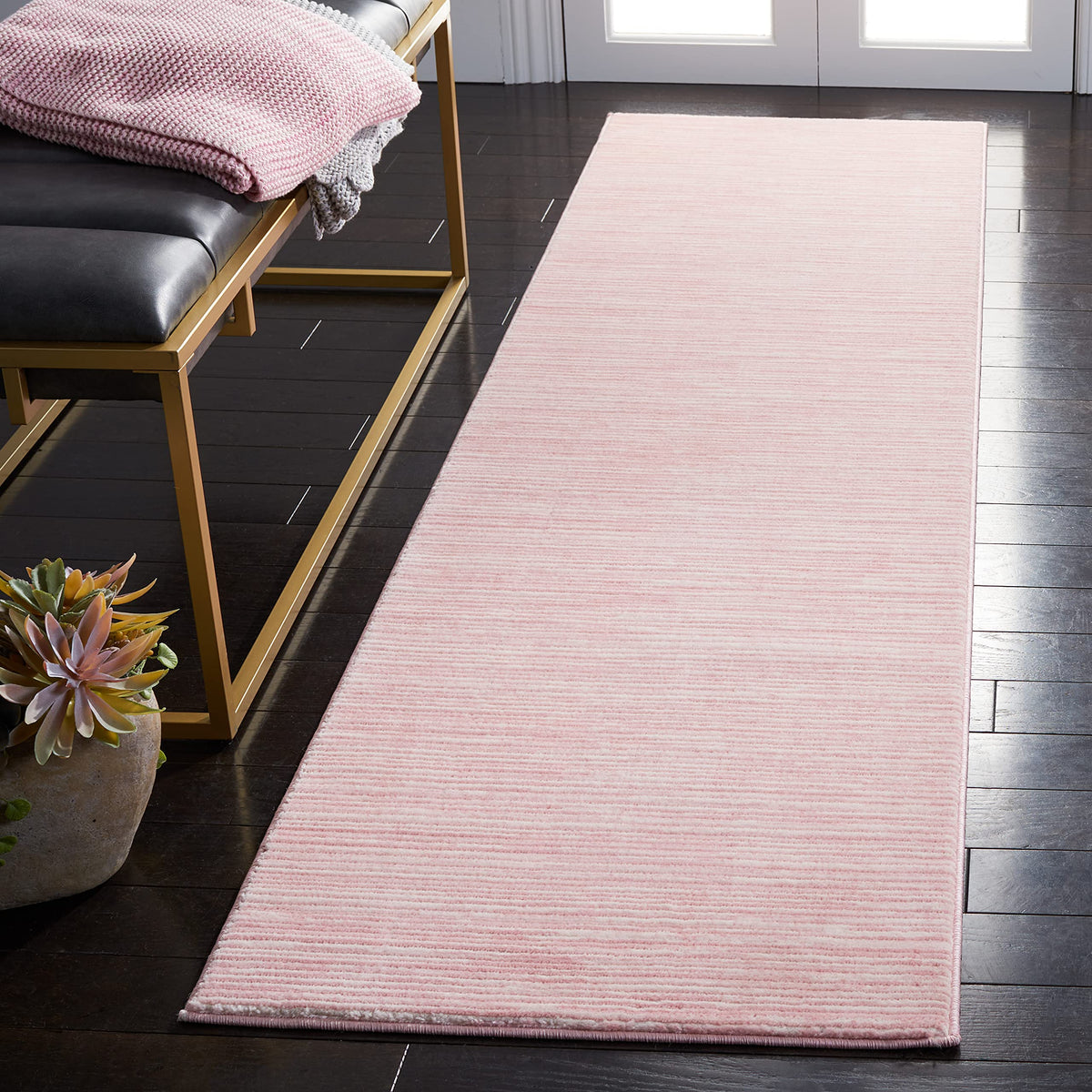 SAFAVIEH Vision Area Rug 8x10 Large, Modern Tonal Brown VSN606E