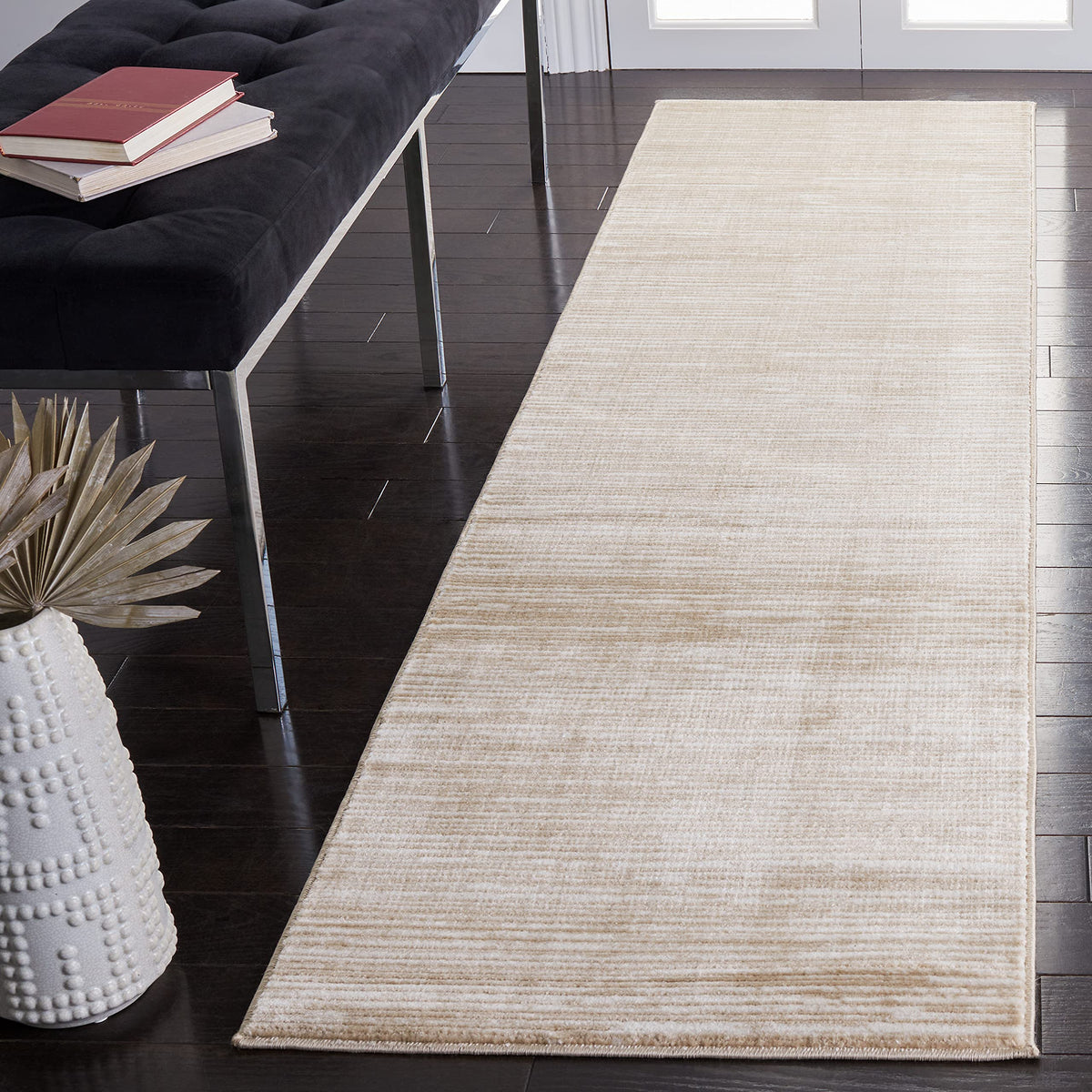 SAFAVIEH Vision Area Rug 8x10 Large, Modern Tonal Brown VSN606E