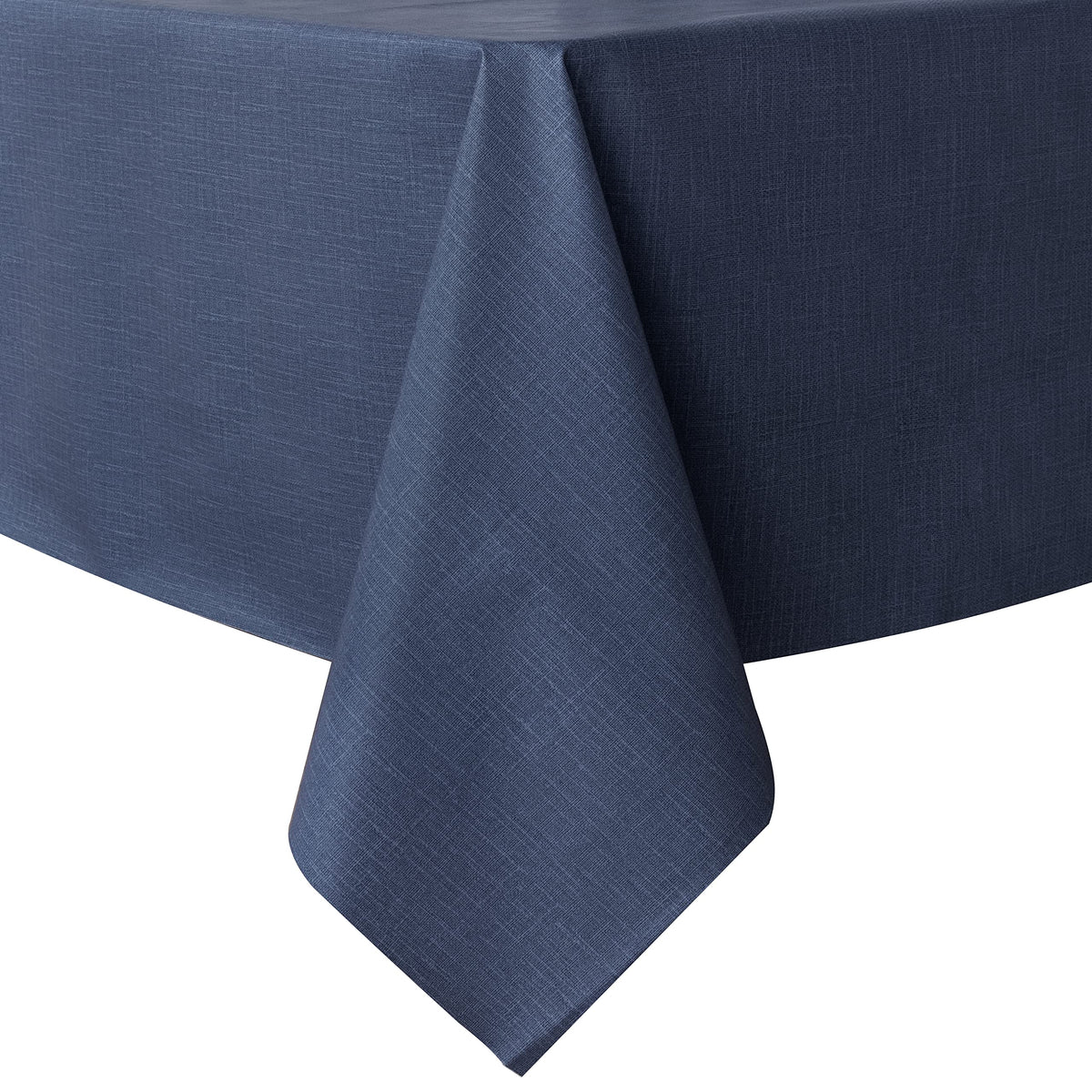 sancua Clear Plastic Table Cover Protector Waterproof Tablecloth 54x78 Inch