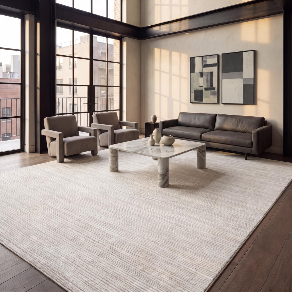 SAFAVIEH Vision Area Rug 8x10 Large, Modern Tonal Brown VSN606E