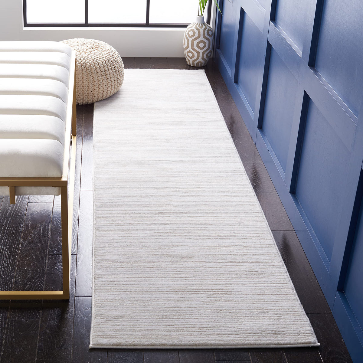 SAFAVIEH Vision Area Rug 8x10 Large, Modern Tonal Brown VSN606E