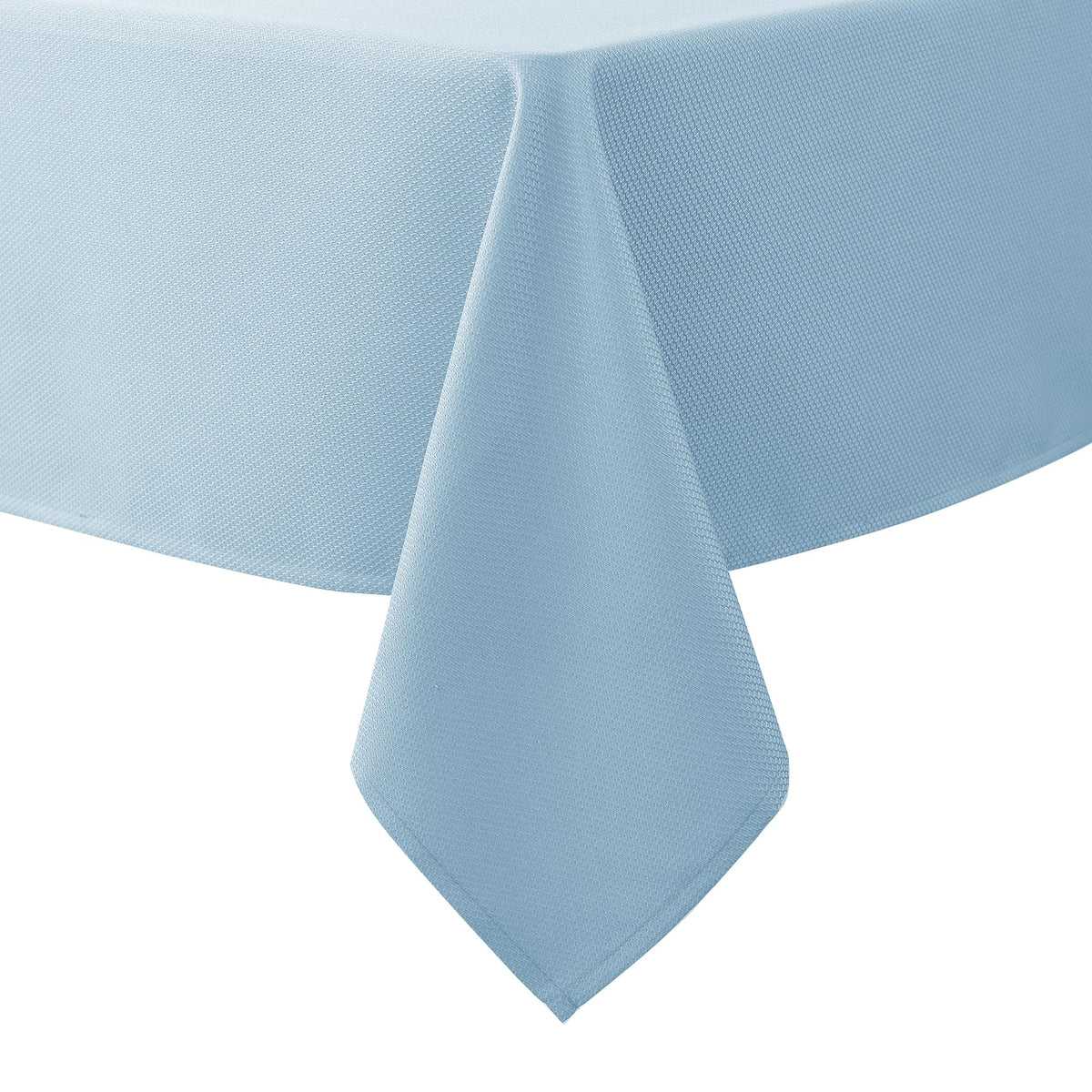 Textured Square Tablecloth-Fabric Spillproof Table Cloths-Natural 54x54"