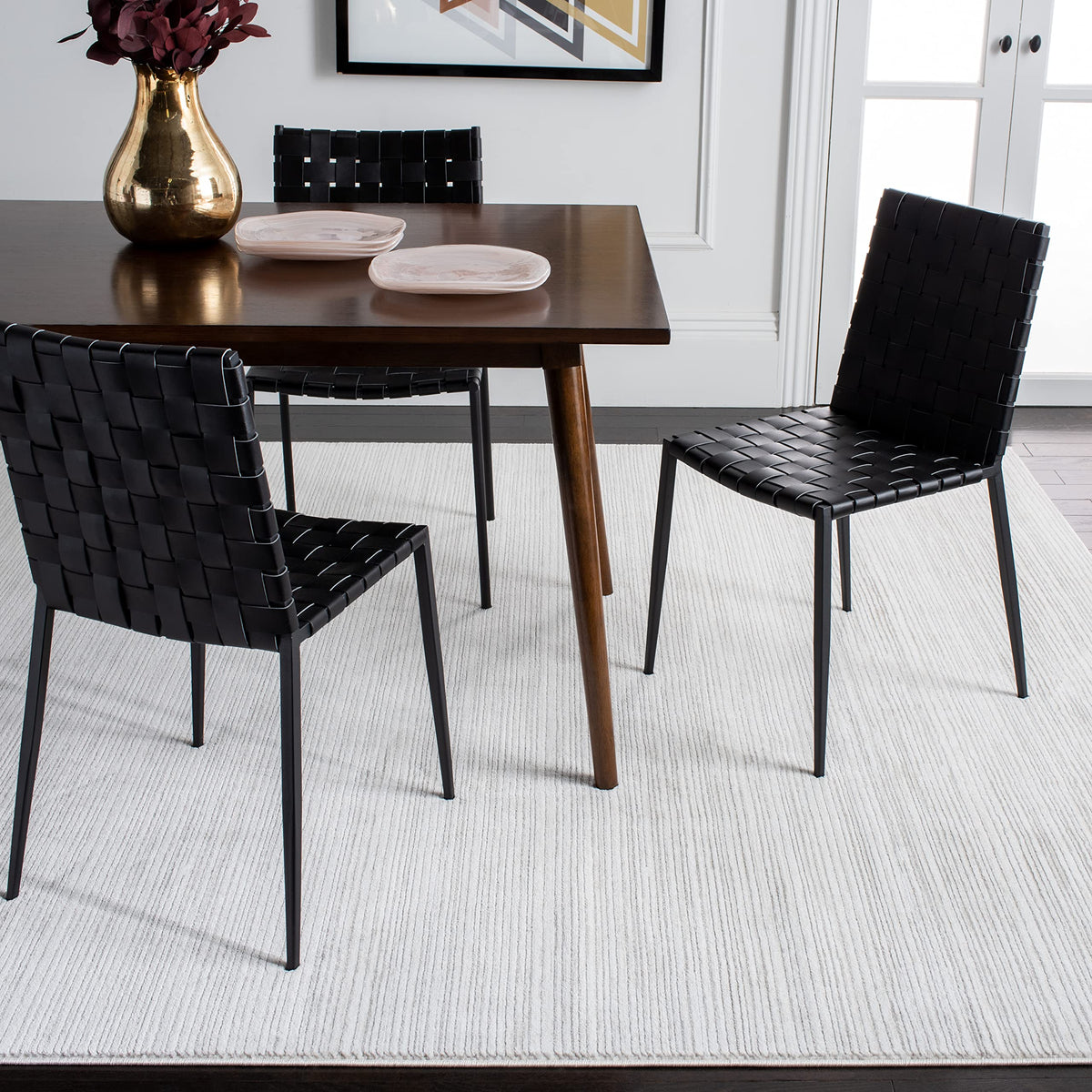 SAFAVIEH Vision Area Rug 8x10 Large, Modern Tonal Brown VSN606E