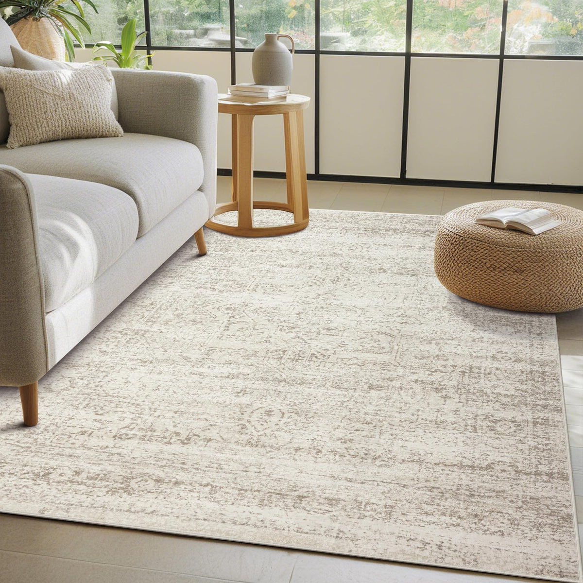Washable Rugs 5x7 Area Rugs for Living Room,Bedroom,Dining Room Carpet
