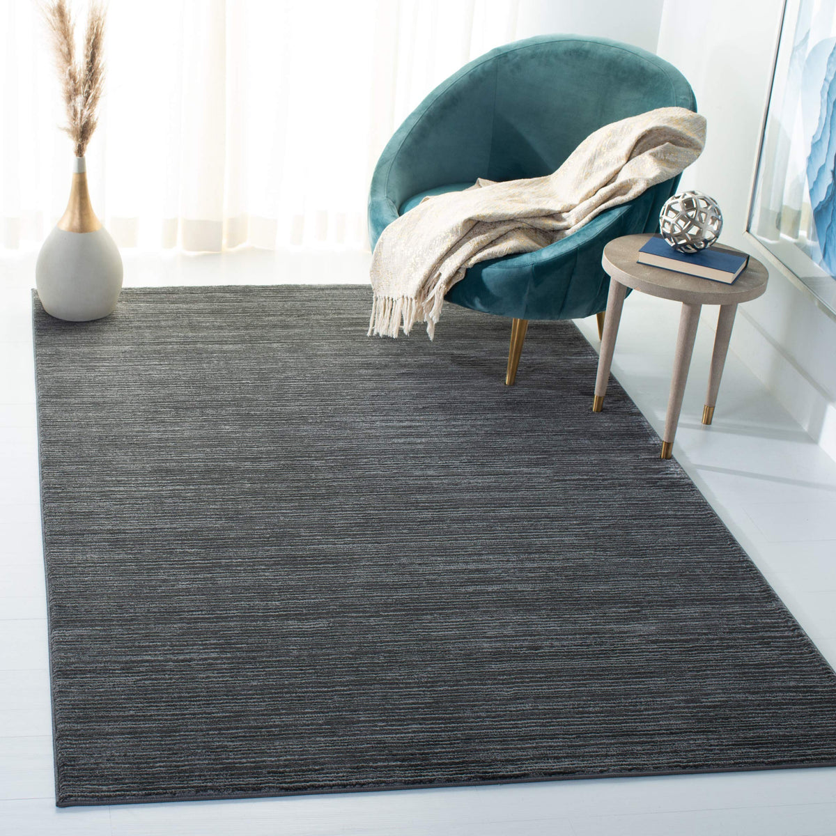 SAFAVIEH Vision Area Rug 8x10 Large, Modern Tonal Brown VSN606E