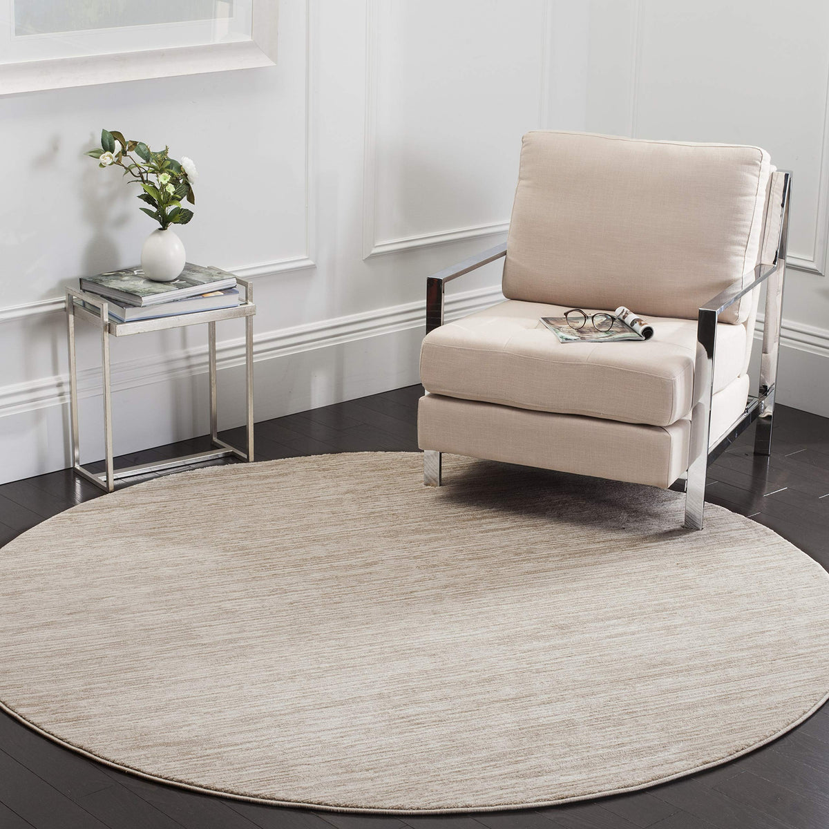 SAFAVIEH Vision Area Rug 8x10 Large, Modern Tonal Brown VSN606E
