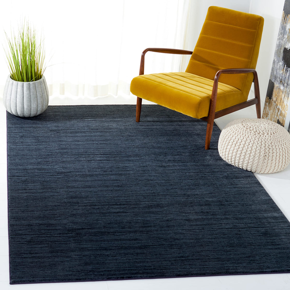 SAFAVIEH Vision Area Rug 8x10 Large, Modern Tonal Brown VSN606E