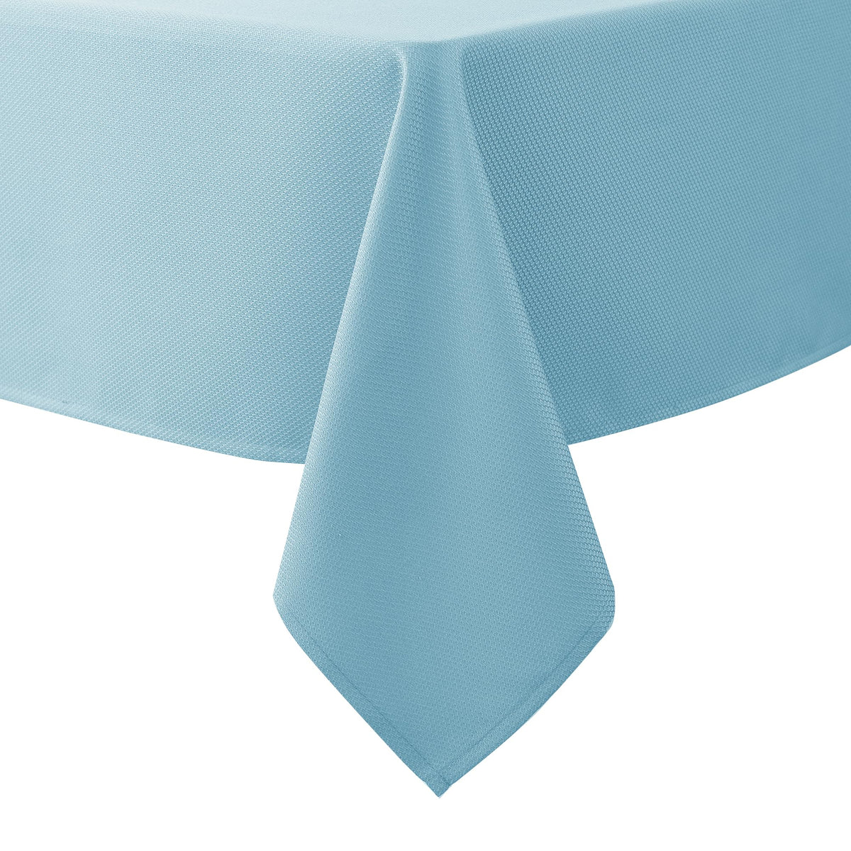 Textured Square Tablecloth-Fabric Spillproof Table Cloths-Natural 54x54"